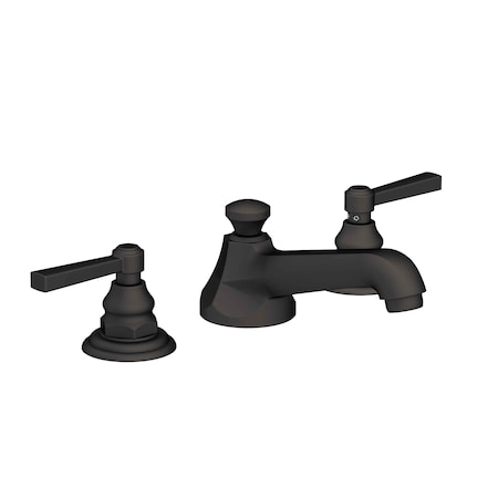 Newport Brass Widespread Lavatory Faucet in Flat Black 910-56
